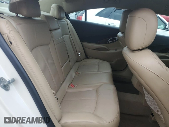 2012 Buick LaCrosse Premium 1 z VIN 1G4GD5E34CF342132, wystawiony jako Copart lot #52513715 z przebiegiem Nie podano mil oraz Szkoda całkowita • Salvage title. Historia ofert i sprzedaży dostępna na DreamBid. Obrazek 10.