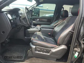 2013 Ford F-150 XL with VIN 1FTFW1ET3DFB93118, listed as a Copart auction lot 59396855 with 242,947 mi miles and Salvage title. Bid and sale history available at DreamBid. Image 7.