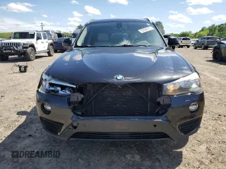 2017 BMW X3 xDrive28i with VIN 5UXWX9C5XH0T01872, listed as a Copart auction lot 53556375 with 142,480 mi miles and Salvage Title. Bid and sale history available at DreamBid. Image 5.