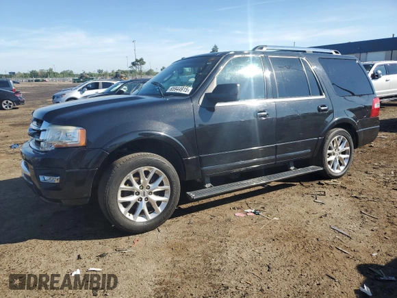 2015 Ford Expedition Limited with VIN 1FMJU2AT5FEF17704, listed as a Copart auction lot 65944915 with 208,894 mi miles and Clean title. Bid and sale history available at DreamBid. Image 1.