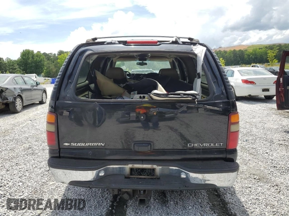 2000 Chevrolet Suburban LS with VIN 3GNFK16T5YG190971, listed as a Copart auction lot 60264695 with Not provided miles and Salvage title. Bid and sale history available at DreamBid. Image 6.
