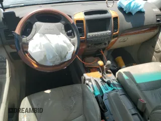 2004 Lexus GX 470 z VIN JTJBT20X140060719, wystawiony jako Copart lot #53196435 z przebiegiem Nie podano mil oraz Nie do naprawy • Non repairable. Historia ofert i sprzedaży dostępna na DreamBid. Obrazek 8.