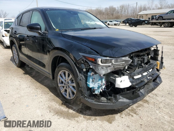 2022 Mazda CX-5 2.5 S Preferred Package with VIN JM3KFBCM6N1591946, listed as a Copart auction lot 50195805 with 16,699 mi miles and Salvage Title. Bid and sale history available at carsss.com. Image 4.