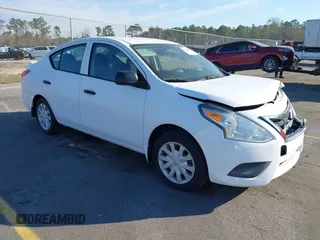 2015 Nissan Versa S Plus with VIN 3N1CN7AP8FL947451, listed as a IAAI auction lot 41824980 with 156,621 mi miles. Bid and sale history available at carsss.com. Image 1.