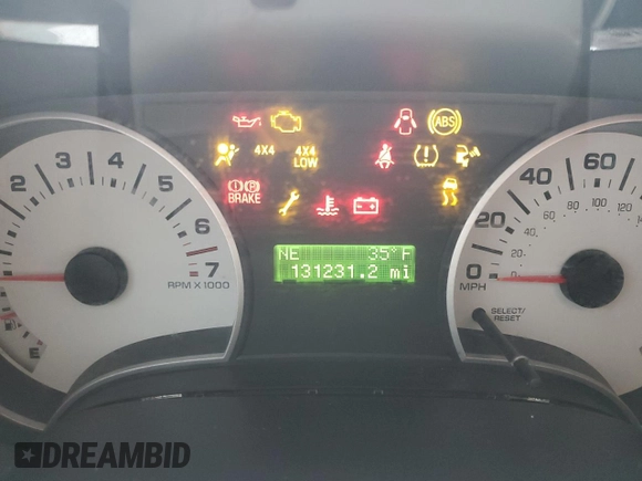 2007 Ford Explorer Sport Trac XLT with VIN 1FMEU51827UB11711, listed as a Copart auction lot 86621944 with 131,231 mi miles and Salvage title. Bid and sale history available at DreamBid. Image 9.