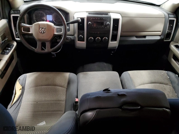 2010 Dodge Ram 1500 Sport with VIN 1D7RV1CT5AS128119, listed as a Copart auction lot 44921455 with 216,546 mi miles and Salvage Title. Bid and sale history available at carsss.com. Image 8.