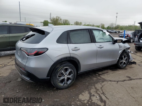 2024 Honda HR-V EX-L z VIN 3CZRZ2H79RM711744, wystawiony jako Copart lot #55911985 z przebiegiem 8 261 mil mil oraz Szkoda całkowita • Salvage title. Historia ofert i sprzedaży dostępna na DreamBid. Obrazek 3.