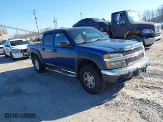 2006 Chevrolet Colorado LT w/2LT with VIN 1GCDT136668118868, listed as a IAAI auction lot 41653319 with 134,686 mi miles. Bid and sale history available at carsss.com. Image 1.