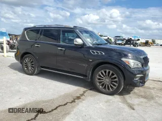 2015 Infiniti QX80 Limited with VIN JN8AZ2NE8F9086449, listed as a Copart auction lot 74882054 with 138,614 mi miles and Salvage Title. Bid and sale history available at carsss.com. Image 4.