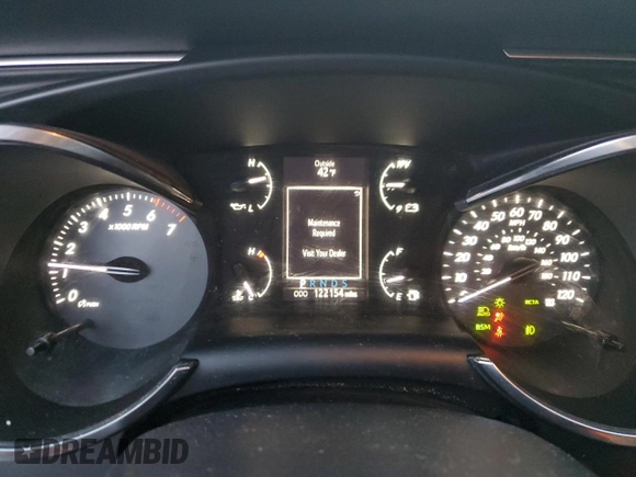 2018 Toyota Sequoia SR5 with VIN 5TDBY5G17JS162297, listed as a Copart auction lot 84745084 with 122,154 mi miles and Salvage Title. Bid and sale history available at carsss.com. Image 9.
