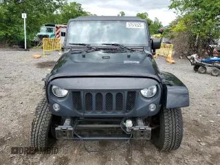 2016 Jeep Wrangler Unlimited Sahara with VIN 1C4BJWEG8GL150249, listed as a Copart auction lot 57574525 with 104,206 mi miles and Salvage title. Bid and sale history available at DreamBid. Image 5.