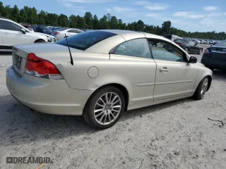 2007 Volvo C70 with VIN YV1MC68257J016050, listed as a Copart auction lot 70265854 with 152,303 mi miles and Salvage Title. Bid and sale history available at carsss.com. Image 3.