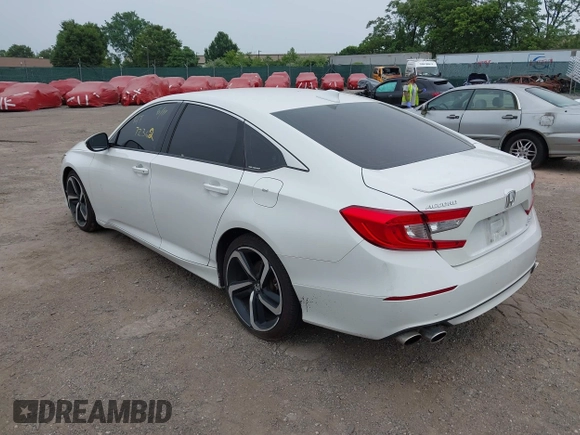 2020 Honda Accord Sport with VIN 1HGCV2F32LA003378, listed as a IAAI auction lot 42497967 with Not provided miles and . Bid and sale history available at DreamBid. Image 3.