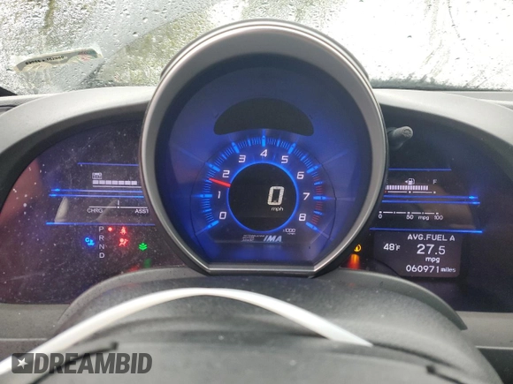2015 Honda CR-Z with VIN JHMZF1D40FS003453, listed as a Copart auction lot 42036005 with 60,971 mi miles and Salvage Title. Bid and sale history available at carsss.com. Image 9.