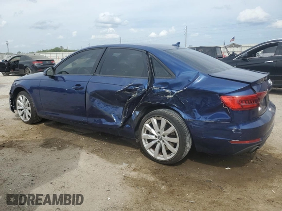 2017 Audi A4 Premium with VIN WAUGNAF42HN021881, listed as a Copart auction lot 51649265 with 124,501 mi miles and Salvage Title. Bid and sale history available at carsss.com. Image 2.
