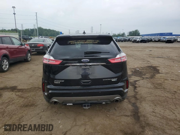 2020 Ford Edge Titanium с VIN 2FMPK4K9XLBA08682, выставлен на аукционе Copart как лот 65023385 с пробегом 78 633 миль миль и Чистый • Clean title. История ставок и продаж доступна на DreamBid. Изображение 6.