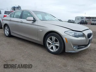 2013 BMW 5 Series 528i xDrive with VIN WBAXH5C54DD109052, listed as a IAAI auction lot 42054381 with 145,931 mi miles. Bid and sale history available at carsss.com. Image 1.