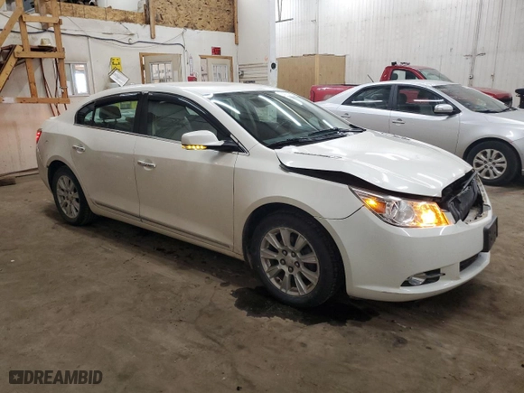 2013 Buick LaCrosse Leather with VIN 1G4GC5ER8DF200665, listed as a Copart auction lot 89152915 with 124,183 mi miles and Non Repairable. Bid and sale history available at carsss.com. Image 4.