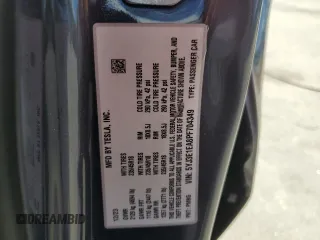 2023 Tesla Model 3 with VIN 5YJ3E1EA8PF704349, listed as a Copart auction lot 60220665 with 18,873 mi miles and Non repairable. Bid and sale history available at DreamBid. Image 12.