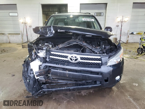 2007 Toyota RAV4 Limited z VIN JTMZD31V175072782, wystawiony jako Copart lot #47627925 z przebiegiem 108 675 mil mil oraz Szkoda całkowita • Salvage title. Historia ofert i sprzedaży dostępna na DreamBid. Obrazek 5.