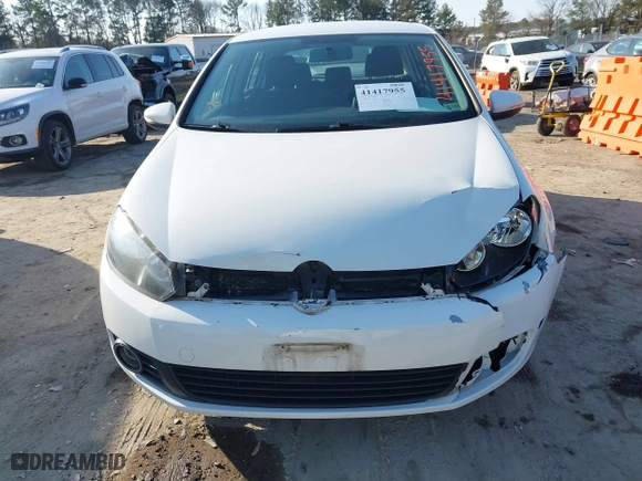 2013 Volkswagen Golf TDI w/Sunroof & Nav with VIN WVWNM7AJ5DW127811, listed as a IAAI auction lot 41417955 with 138,177 mi miles. Bid and sale history available at carsss.com. Image 12.