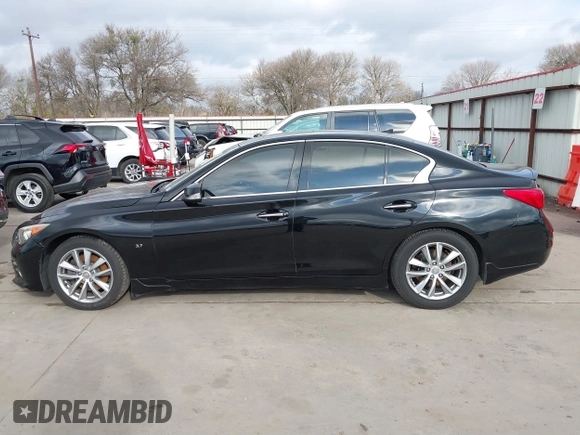 2015 Infiniti Q50 z VIN JN1BV7AP3FM335871, wystawiony jako IAAI lot #41472424 z przebiegiem 127 383 mil mil oraz . Historia ofert i sprzedaży dostępna na DreamBid. Obrazek 14.