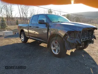 2018 Ram 1500 Express with VIN 1C6RR7FG3JS129258, listed as a IAAI auction lot 41785815 with 69,455 mi miles. Bid and sale history available at carsss.com. Image 1.