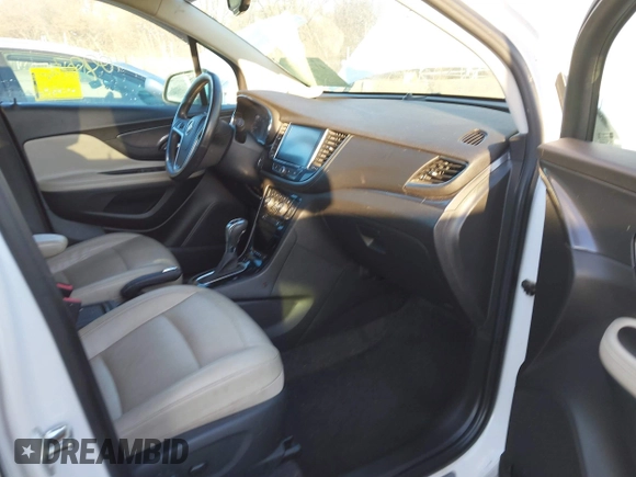 2017 Buick Encore Essence with VIN KL4CJCSB0HB059182, listed as a IAAI auction lot 41738135 with 110,887 mi miles and . Bid and sale history available at carsss.com. Image 5.