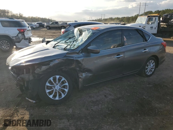 2019 Nissan Sentra S with VIN 3N1AB7AP6KY274978, listed as a Copart auction lot 79654974 with 101,372 mi miles and Salvage Title. Bid and sale history available at DreamBid. Image 1.