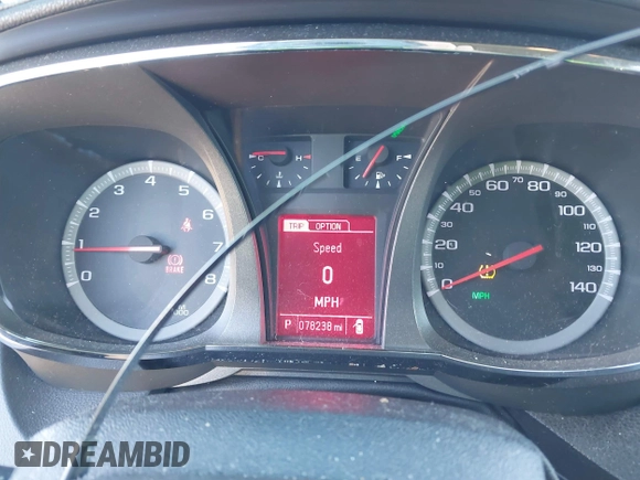 2017 GMC Terrain SLT with VIN 2GKFLUE31H6197683, listed as a IAAI auction lot 41150231 with 78,238 mi miles. Bid and sale history available at carsss.com. Image 7.