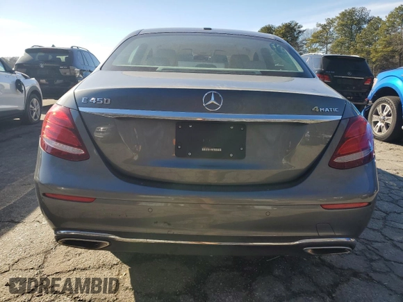 2019 Mercedes-Benz E 450 with VIN WDDZF6JBXKA565531, listed as a Copart auction lot 88964645 with Not Provided miles and Salvage Title. Bid and sale history available at DreamBid. Image 6.