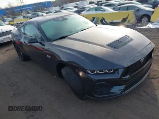 2024 Ford Mustang GT with VIN 1FA6P8CF9R5418969, listed as a IAAI auction lot 41188734 with 938 mi miles and . Bid and sale history available at DreamBid. Image 1.