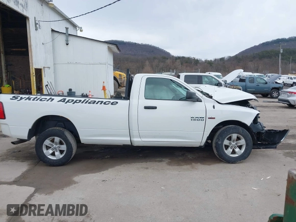 2017 Ram 1500 Tradesman z VIN 3C6JR6DT0HG654593, wystawiony jako IAAI lot #41602413 z przebiegiem 38 215 mil mil oraz . Historia ofert i sprzedaży dostępna na DreamBid. Obrazek 13.