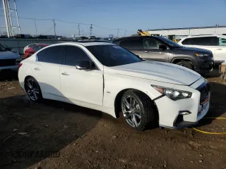 2019 Infiniti Q50 Luxe с VIN JN1EV7AP4KM540753, выставлен на аукционе Copart как лот 49520365 с пробегом 63 269 миль миль и Списание • Salvage title. История ставок и продаж доступна на DreamBid. Изображение 4.