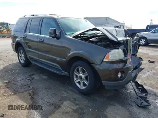 2005 Lincoln Aviator z VIN 5LMEU68H05ZJ19881, wystawiony jako IAAI lot #41835751 z przebiegiem 147 979 mil mil oraz . Historia ofert i sprzedaży dostępna na DreamBid. Obrazek 1.