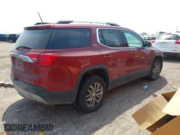 2017 GMC Acadia SLT with VIN 1GKKNMLS5HZ281304, listed as a IAAI auction lot 41900075 with 119,817 mi miles. Bid and sale history available at carsss.com. Image 4.