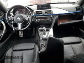 2015 BMW 4 Series 435i xDrive with VIN WBA4B3C56FD669599, listed as a Copart auction lot 43461545 with 186,082 mi miles and Salvage title. Bid and sale history available at DreamBid. Image 8.