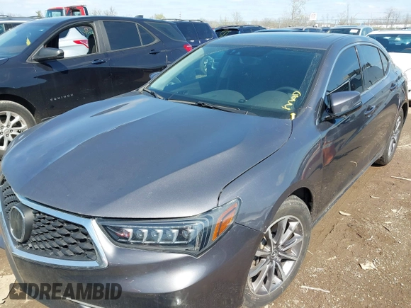 2020 Acura TLX w/Technology Pkg with VIN 19UUB1F52LA012185, listed as a IAAI auction lot 41942957 with 14,677 mi miles. Bid and sale history available at carsss.com. Image 17.