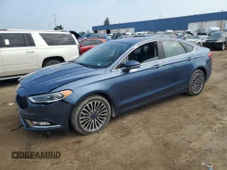 2018 Ford Fusion Titanium with VIN 3FA6P0D94JR206377, listed as a Copart auction lot 60965315 with 114,576 mi miles and Salvage title. Bid and sale history available at DreamBid. Image 1.
