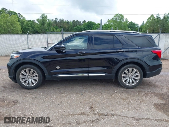 2021 Ford Explorer King Ranch z VIN 1FM5K7LC9MGC20146, wystawiony jako IAAI lot #42121400 z przebiegiem 20 931 mil mil oraz . Historia ofert i sprzedaży dostępna na DreamBid. Obrazek 15.