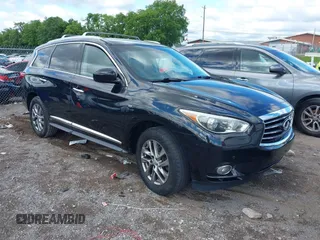 2015 Infiniti QX60 z VIN 5N1AL0MM2FC534421, wystawiony jako IAAI lot #42396560 z przebiegiem 157 841 mil mil oraz . Historia ofert i sprzedaży dostępna na DreamBid. Obrazek 1.