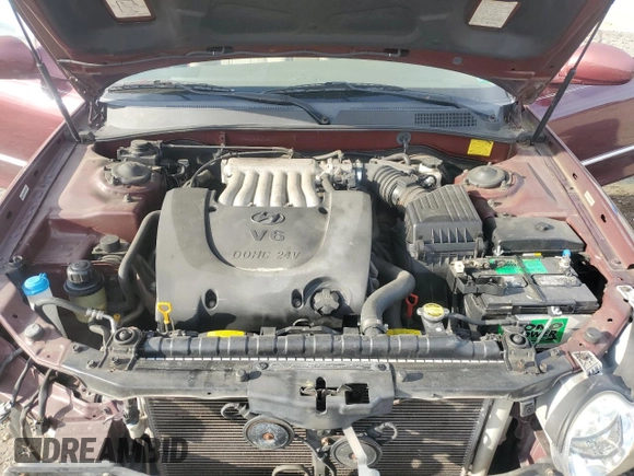 2005 Hyundai Sonata GLS with VIN KMHWF35H45A111365, listed as a Copart auction lot 53853035 with 90,555 mi miles and Salvage Title. Bid and sale history available at carsss.com. Image 11.