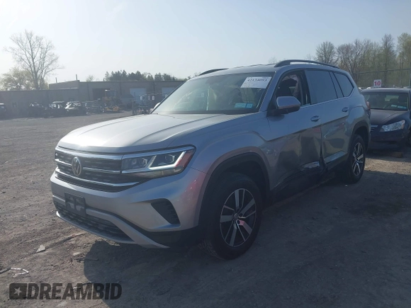 2021 Volkswagen Atlas SE z VIN 1V2LP2CA1MC538847, wystawiony jako IAAI lot #42134093 z przebiegiem 66 678 mil mil oraz . Historia ofert i sprzedaży dostępna na DreamBid. Obrazek 2.