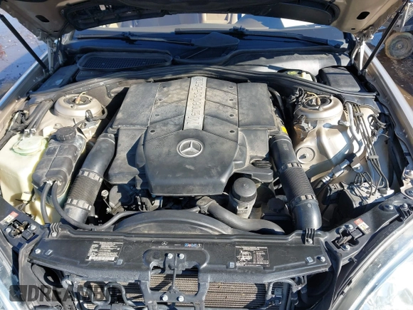 2003 Mercedes-Benz S-Class 4.3L with VIN WDBNG70J73A381880, listed as a IAAI auction lot 41547318 with 136,606 mi miles. Bid and sale history available at carsss.com. Image 10.