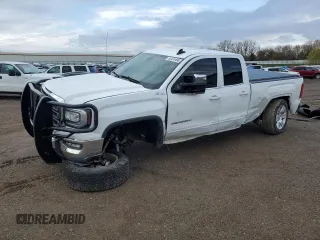 2019 GMC Sierra 1500 SLE z VIN 2GTV2MEC0K1170652, wystawiony jako Copart lot #53474495 z przebiegiem 58 181 mil mil oraz Tytuł czysty. Historia ofert i sprzedaży dostępna na DreamBid. Obrazek 1.