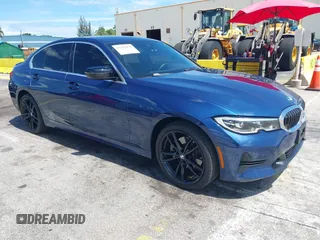 2022 BMW 3 Series 330i xDrive with VIN 3MW5R7J01N8C27484, listed as a IAAI auction lot 42593659 with 26,074 mi miles and . Bid and sale history available at DreamBid. Image 1.