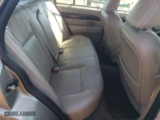 2005 Mercury Grand Marquis LS Premium with VIN 2MEFM75W55X624839, listed as a Copart auction lot 72740704 with 153,526 mi miles and Salvage Title. Bid and sale history available at carsss.com. Image 10.