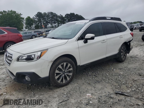 2017 Subaru Outback Limited z VIN 4S4BSANC4H3208576, wystawiony jako Copart lot #54131575 z przebiegiem 80 841 mil mil oraz Szkoda całkowita • Salvage title. Historia ofert i sprzedaży dostępna na DreamBid. Obrazek 1.