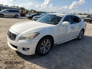 2011 Infiniti M37 with VIN JN1BY1AP4BM324506, listed as a Copart auction lot 68089244 with 96,600 mi miles and Salvage Title. Bid and sale history available at carsss.com. Image 1.