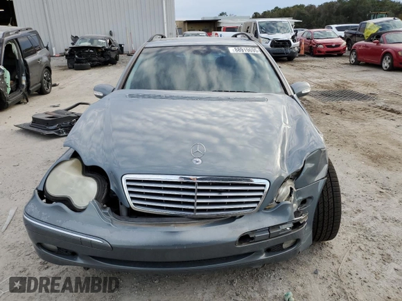 2004 Mercedes-Benz C 240 with VIN WDBRH61J44F512646, listed as a Copart auction lot 88919695 with Not provided miles and Salvage title. Bid and sale history available at DreamBid. Image 5.